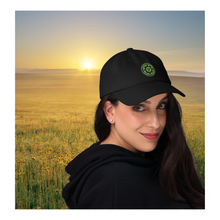 Load image into Gallery viewer, Anahata Heart Chakra Embroidered Baseball Caps, Hats For Men, Sun Hats For Women, Yoga Gifts