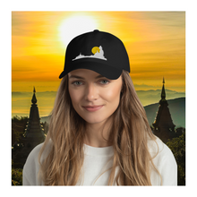 Load image into Gallery viewer, Buddha Praying for World Peace Embroidered Relaxed Fit Baseball Cap, Buddha Gifts, Hats for Men, Sun Hats for Women