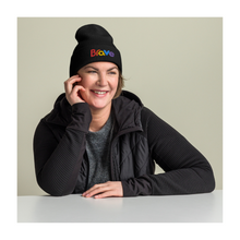 Load image into Gallery viewer, Brave, Positive Affirmation, Motivational Gifts, Yoga Hats, Buddha Gifts, Gifts For Men, Gifts For Women, Boyfriend Gifts, Funny Gifts For Teen, Funny Gifts For Men, Yoga Lover Gifts, Gift For Her, Gift For Him, Graduation Gifts, Christmas Gifts, Birthday Gifts, Zen, Namaste, Workout