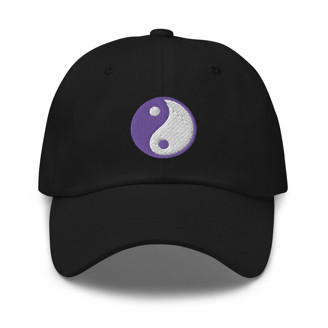 Yin Yang Embroidered Dad Hat