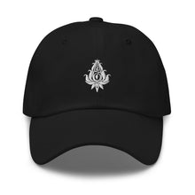 Load image into Gallery viewer, Unalome Lotus Embroidered Dad Hat

