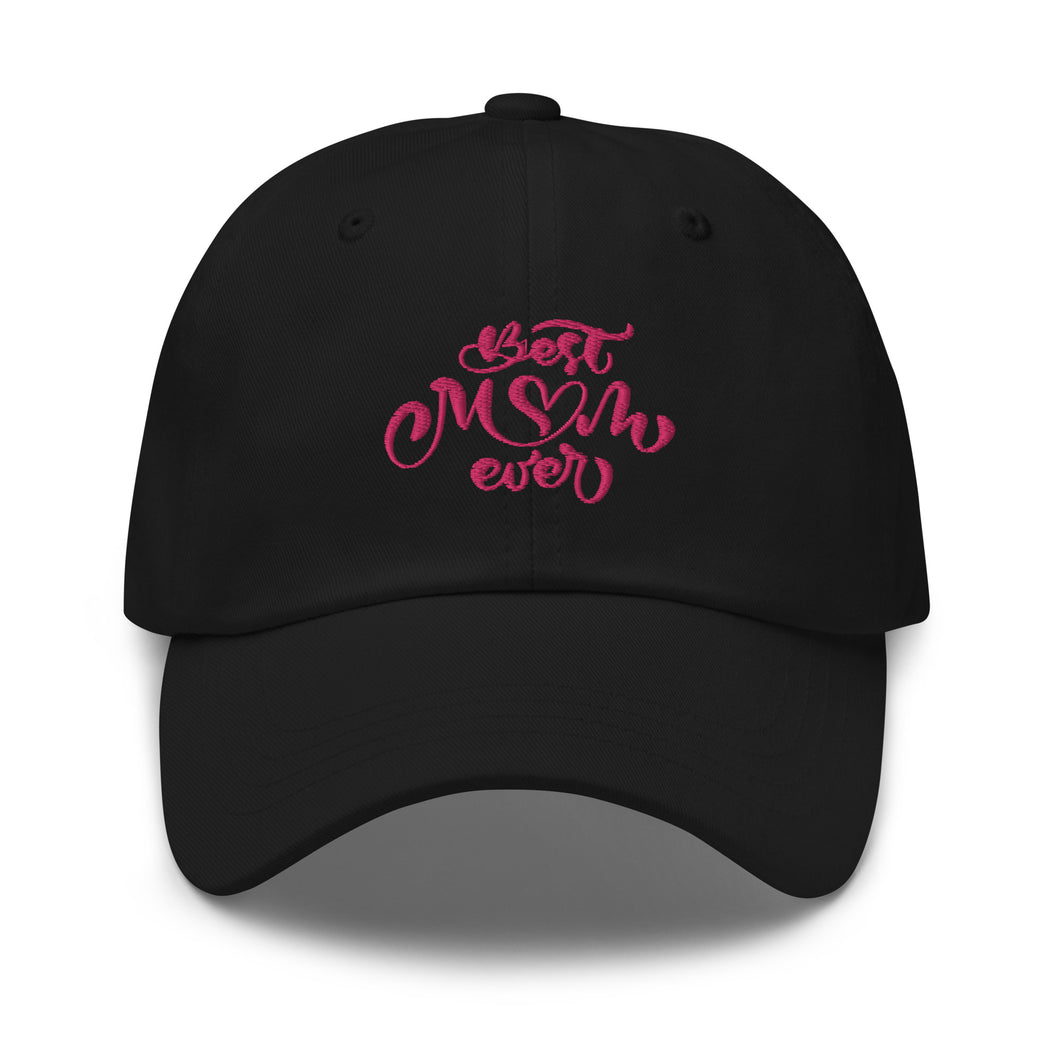 Best Mom Ever Embroidered Baseball Caps, Sun Hats For Women, Mother's Day Gifts, Yoga Gifts