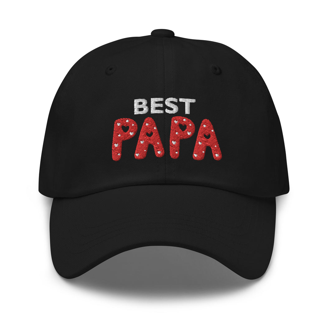 Best Papa Embroidered Baseball Caps, Hats For Men, Father's Day Gifts, Yoga Gifts, Buddha Gifts