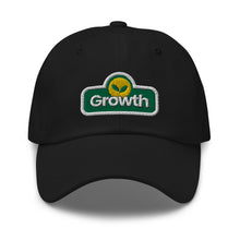Load image into Gallery viewer, Growth Embroidered Baseball Caps, Hats For Men, Sun Hats For Women, Motivational Gifts, Plant Lovers Gifts