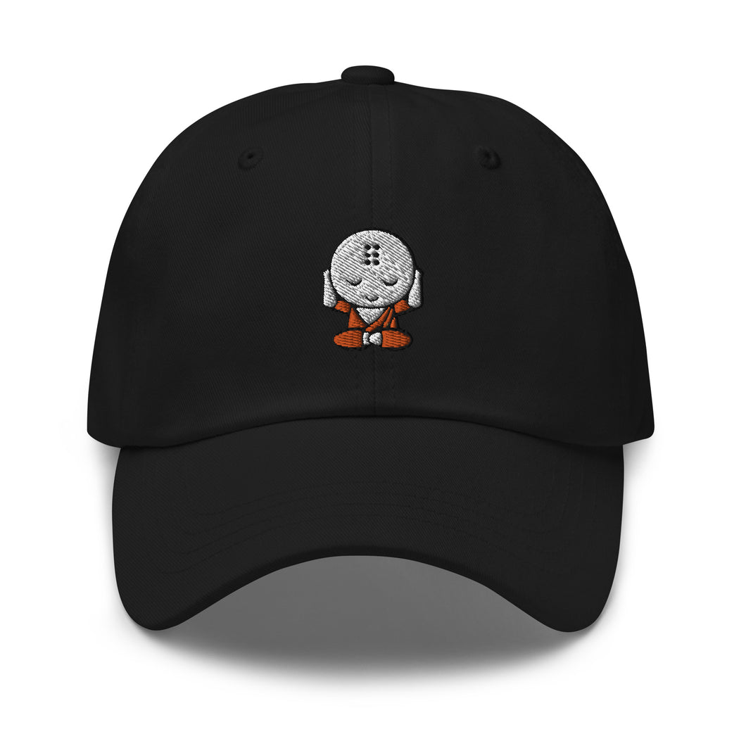 Hear No Evil Monk Embroidered Baseball Caps, Hats For Men, Sun Hats For Women, Buddha Gifts