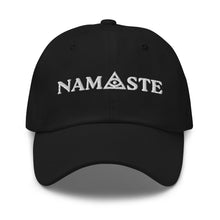 Load image into Gallery viewer, Namaste Third Eye Chakra Embroidered Relaxed Fit Baseball Cap, Hats for Men, Sun Hats for Women