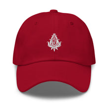 Load image into Gallery viewer, Unalome Lotus Embroidered Dad Hat

