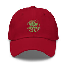 Load image into Gallery viewer, Tree Of Life Embroidered Dad Hat
