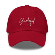 Load image into Gallery viewer, Grateful Embroidered Baseball Caps, Hats For Men, Sun Hats For Women, Motivational Gifts