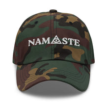 Load image into Gallery viewer, Namaste Third Eye Chakra Embroidered Relaxed Fit Baseball Cap, Hats for Men, Sun Hats for Women
