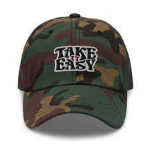 Load image into Gallery viewer, Take It Easy Embroidered Baseball Caps, Hats For Men, Sun Hats For Women, Motivational Gifts