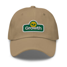 Load image into Gallery viewer, Growth Embroidered Baseball Caps, Hats For Men, Sun Hats For Women, Motivational Gifts, Plant Lovers Gifts