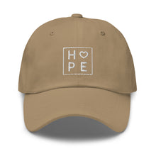 Load image into Gallery viewer, Hope Embroidered Baseball Caps, Hats For Men, Sun Hats For Women, Motivational Gifts, Yoga Gifts