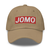 Load image into Gallery viewer, JOMO Joy Of Missing Out Embroidered Baseball Caps, Hats For Men, Sun Hats For Women, Motivational Gifts