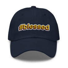 Load image into Gallery viewer, Blessed Life Embroidered Relaxed Fit Baseball Cap, Hats for Men, Sun Hats for Women, Buddha Gifts