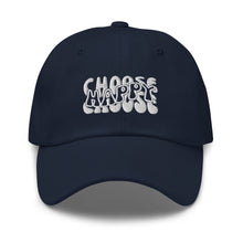 Load image into Gallery viewer, Choose Happy Embroidered Baseball Caps, Hats For Men, Sun Hats For Women, Motivational Gifts