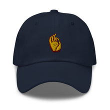 Load image into Gallery viewer, Dharmachakra Mudra Embroidered Baseball Caps, Hats For Men, Sun Hats For Women, Buddha Gifts