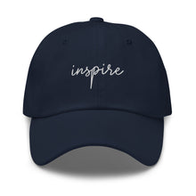 Load image into Gallery viewer, Inspire Embroidered Baseball Caps, Hats For Men, Sun Hats For Women, Motivational Gifts