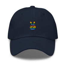 Load image into Gallery viewer, Multicolor Peace Sign Embroidered Baseball Caps, Hats For Men, Sun Hats For Women, Motivational Gifts