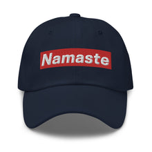 Load image into Gallery viewer, Namaste Embroidered Baseball Caps, Hats For Men, Sun Hats For Women, Yoga Gifts, Yoga Hats