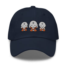 Load image into Gallery viewer, See No Evil, Hear No Evil, Speak No Evil Monks Embroidered Baseball Caps, Hats For Men, Sun Hats For Women