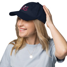 Load image into Gallery viewer, Namaste Lotus Embroidered Dad Hat
