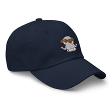 Load image into Gallery viewer, Zen Pug Embroidered Dad Hat
