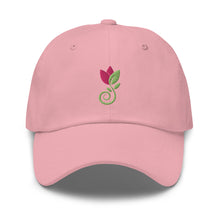 Load image into Gallery viewer, Cute Lotus Flower Embroidered Baseball Caps, Hats For Men, Sun Hats For Women, Yoga Gifts
