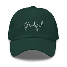 Load image into Gallery viewer, Grateful Embroidered Baseball Caps, Hats For Men, Sun Hats For Women, Motivational Gifts