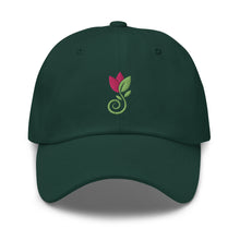 Load image into Gallery viewer, Cute Lotus Flower Embroidered Baseball Caps, Hats For Men, Sun Hats For Women, Yoga Gifts