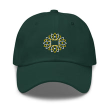 Load image into Gallery viewer, Lotus Mandala Embroidered Baseball Caps, Hats For Men, Sun Hats For Women, Yoga Gifts
