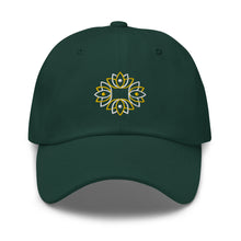 Load image into Gallery viewer, Lotus Mandala Embroidered Baseball Caps, Hats For Men, Sun Hats For Women, Yoga Gifts