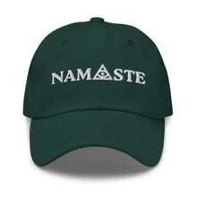 Load image into Gallery viewer, Namaste Third Eye Chakra Embroidered Relaxed Fit Baseball Cap, Hats for Men, Sun Hats for Women