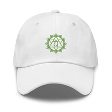 Load image into Gallery viewer, Anahata Energy Heart Chakra Embroidered Baseball Caps, Hats For Men, Sun Hats For Women, Yoga Gifts