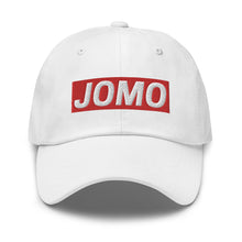 Load image into Gallery viewer, JOMO Joy Of Missing Out Embroidered Baseball Caps, Hats For Men, Sun Hats For Women, Motivational Gifts