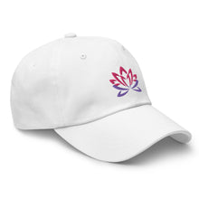 Load image into Gallery viewer, Unique Lotus Flower Embroidered Dad Hat
