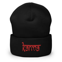 Load image into Gallery viewer, Karma, Yoga Hats, Buddha Gifts, Gifts For Men, Gifts For Women, Boyfriend Gifts, Funny Gifts For Teen, Funny Gifts For Men, Yoga Lover Gifts, Gift For Her, Gift For Him, Graduation Gifts, Christmas Gifts, Birthday Gifts, Zen, Namaste, Workout
