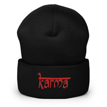 Load image into Gallery viewer, Karma, Yoga Hats, Buddha Gifts, Gifts For Men, Gifts For Women, Boyfriend Gifts, Funny Gifts For Teen, Funny Gifts For Men, Yoga Lover Gifts, Gift For Her, Gift For Him, Graduation Gifts, Christmas Gifts, Birthday Gifts, Zen, Namaste, Workout