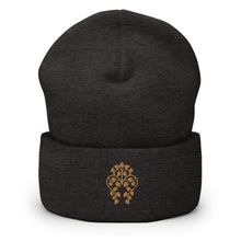 Load image into Gallery viewer, Bodhi Tree Buddha Embroidered Cuffed Beanie, Beanies Hats For Men, Beanie For Women