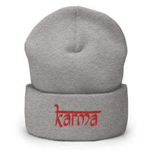 Load image into Gallery viewer, Karma, Yoga Hats, Buddha Gifts, Gifts For Men, Gifts For Women, Boyfriend Gifts, Funny Gifts For Teen, Funny Gifts For Men, Yoga Lover Gifts, Gift For Her, Gift For Him, Graduation Gifts, Christmas Gifts, Birthday Gifts, Zen, Namaste, Workout
