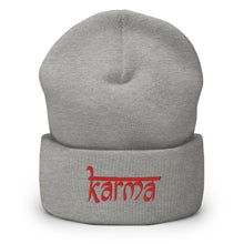 Load image into Gallery viewer, Karma, Yoga Hats, Buddha Gifts, Gifts For Men, Gifts For Women, Boyfriend Gifts, Funny Gifts For Teen, Funny Gifts For Men, Yoga Lover Gifts, Gift For Her, Gift For Him, Graduation Gifts, Christmas Gifts, Birthday Gifts, Zen, Namaste, Workout