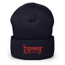 Load image into Gallery viewer, Karma, Yoga Hats, Buddha Gifts, Gifts For Men, Gifts For Women, Boyfriend Gifts, Funny Gifts For Teen, Funny Gifts For Men, Yoga Lover Gifts, Gift For Her, Gift For Him, Graduation Gifts, Christmas Gifts, Birthday Gifts, Zen, Namaste, Workout