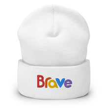 Load image into Gallery viewer, Brave, Positive Affirmation, Motivational Gifts, Yoga Hats, Buddha Gifts, Gifts For Men, Gifts For Women, Boyfriend Gifts, Funny Gifts For Teen, Funny Gifts For Men, Yoga Lover Gifts, Gift For Her, Gift For Him, Graduation Gifts, Christmas Gifts, Birthday Gifts, Zen, Namaste, Workout