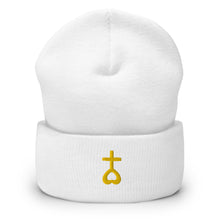 Load image into Gallery viewer, Thien Tam Embroidered Cuffed Beanie

