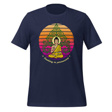 Load image into Gallery viewer, Nothing Is Permanent Buddha Retro Unisex T-Shirt, Crew Neck Short Sleeve Tee, Buddha Gifts