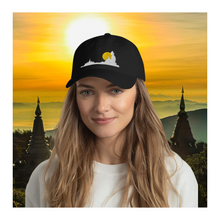 Load image into Gallery viewer, Buddha Praying for World Peace Embroidered Relaxed Fit Baseball Cap, Buddha Gifts, Hats for Men, Sun Hats for Women
