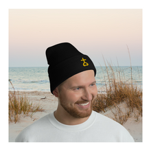 Load image into Gallery viewer, Thien Tam Embroidered Cuffed Beanie, Beanies Hats For Men, Beanie For Women, Thientamism, Buddha Gifts
