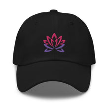 Load image into Gallery viewer, Unique Lotus Flower Embroidered Baseball Caps, Hats For Men, Sun Hats For Women, Yoga Hats

