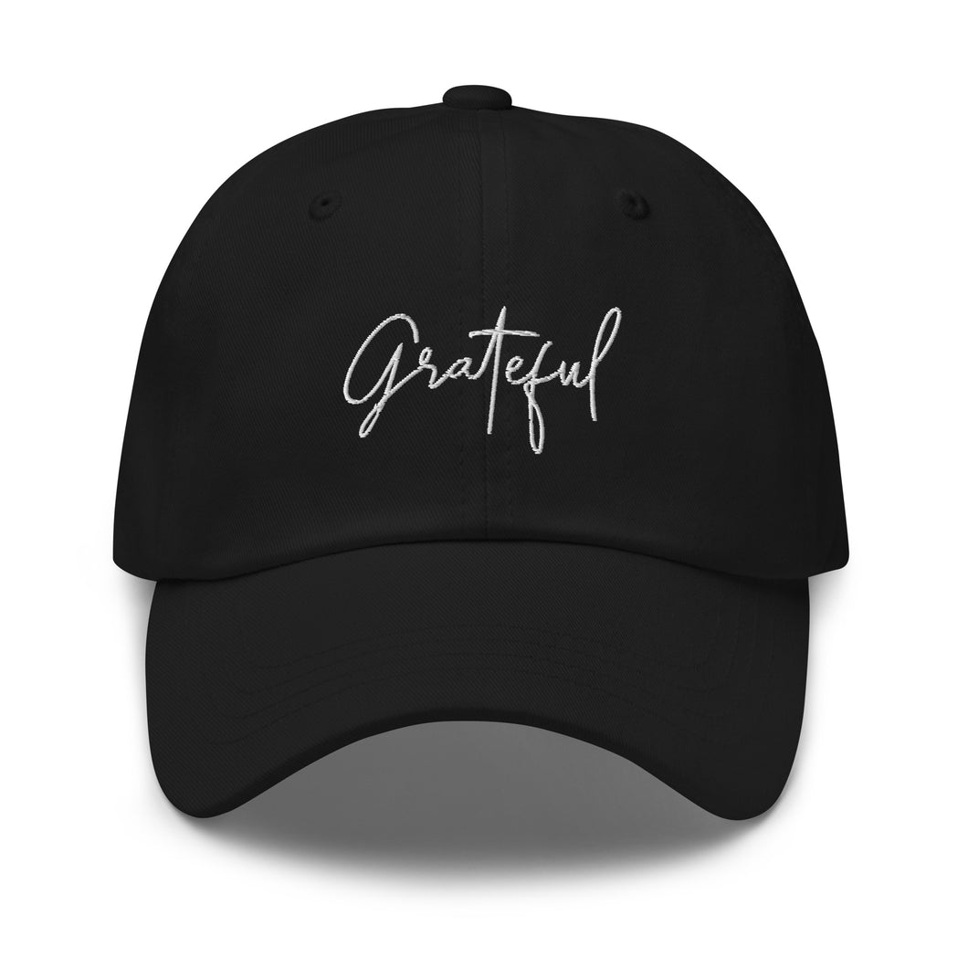 Grateful Embroidered Baseball Caps, Hats For Men, Sun Hats For Women, Motivational Gifts