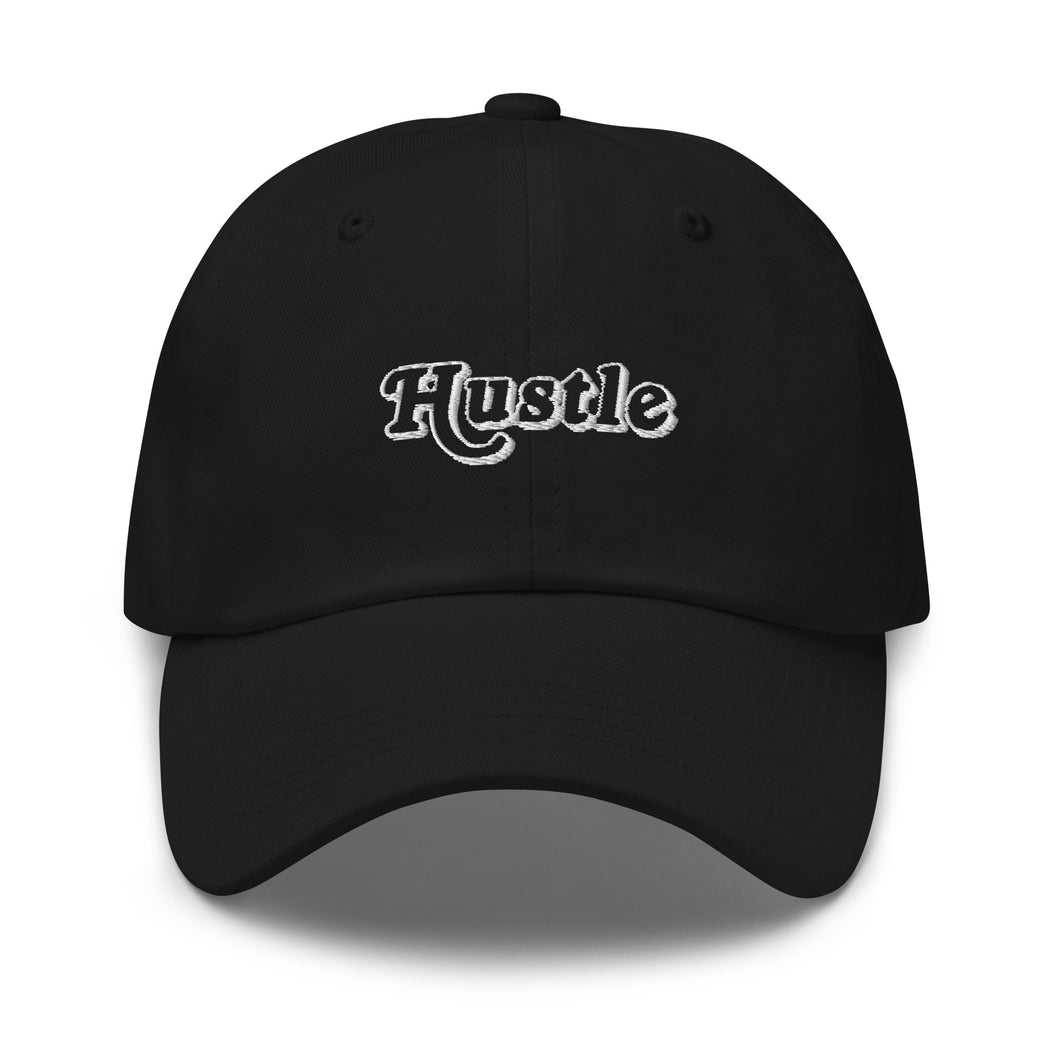 Hustle Embroidered Baseball Caps, Hats For Men, Sun Hats For Women, Motivational Gifts, Yoga Gifts